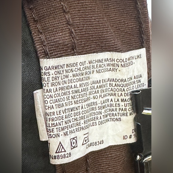 Code Bleu Annette Jeans | Size 14/31 | Brown Embellished Pockets | Stretch Fit - Picture 8 of 8